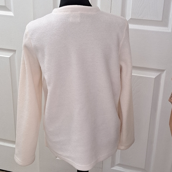 Vintage Holiday Lightweight Button Up Cardigan  Size S - Picture 2 of 9